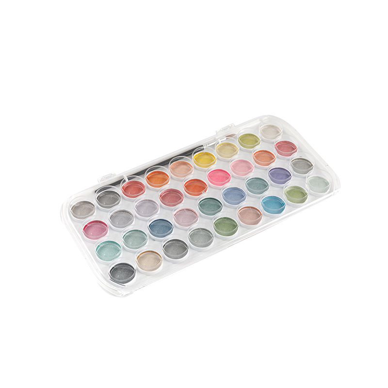 Cad iad na buntáistí a bhaineann le tacar uiscedhath pearlescent i gcomparáid le tacair uiscedhath rialta?